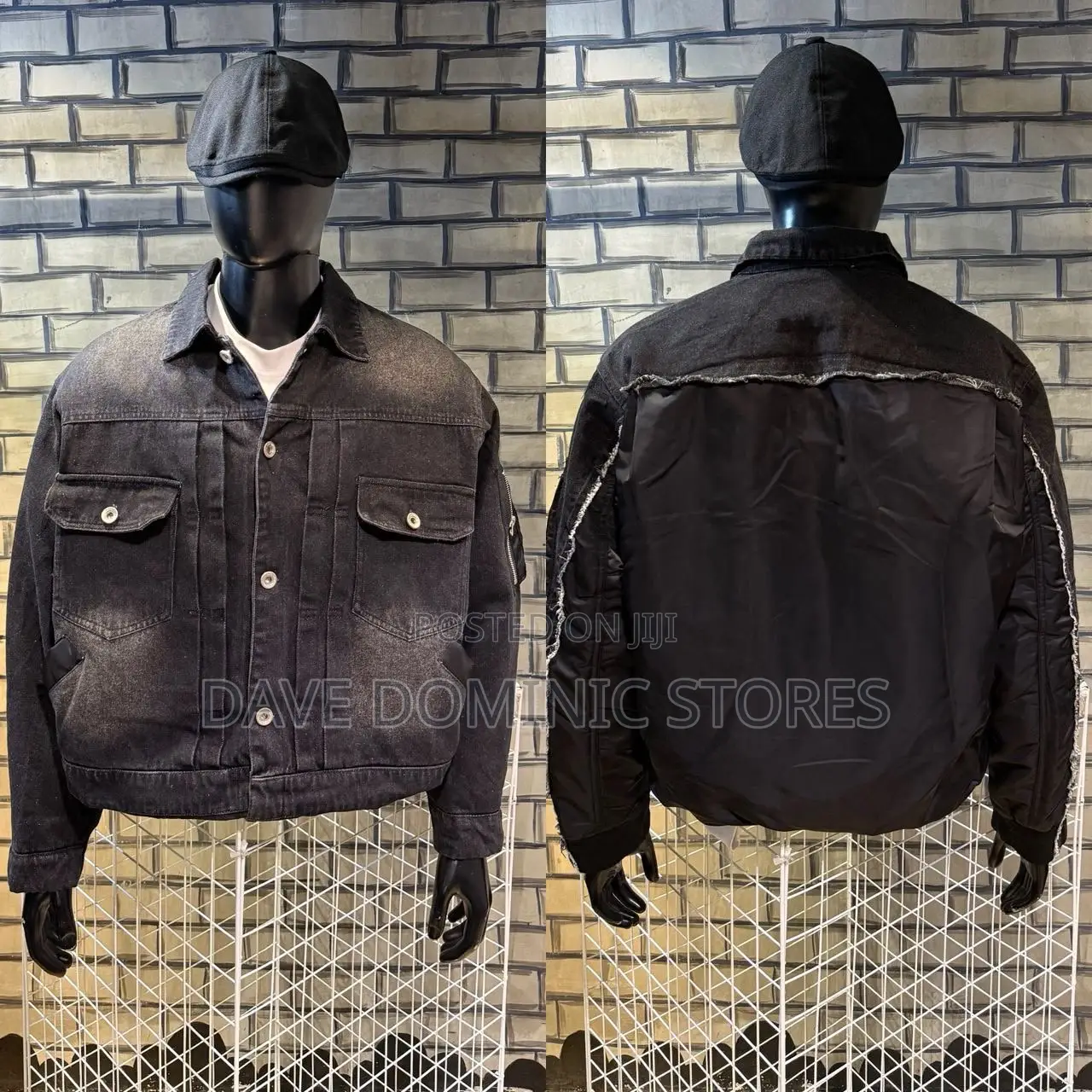 Premium Luxury Denim Jacket Now Available in Store.