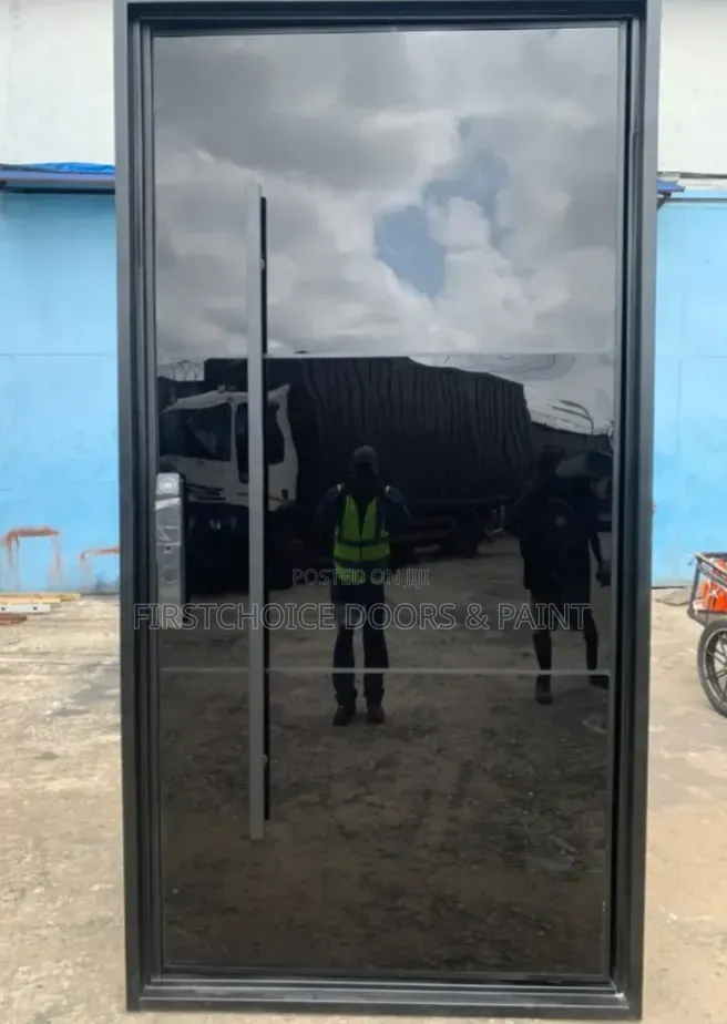 Pivot Door With Smart Lock 5f and 4ft Normal and Extra Heights