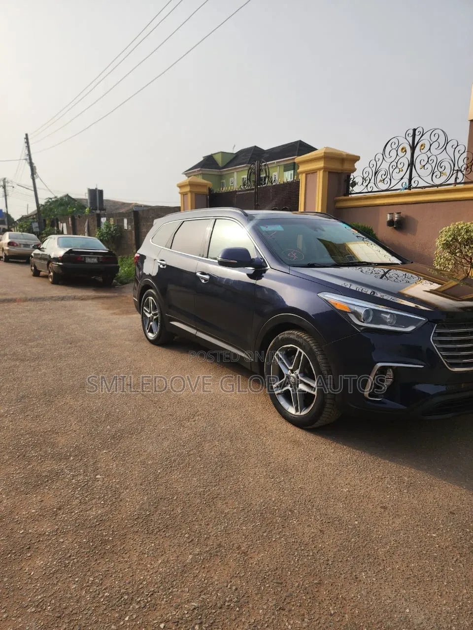 Hyundai Santa Fe 2017 Blue