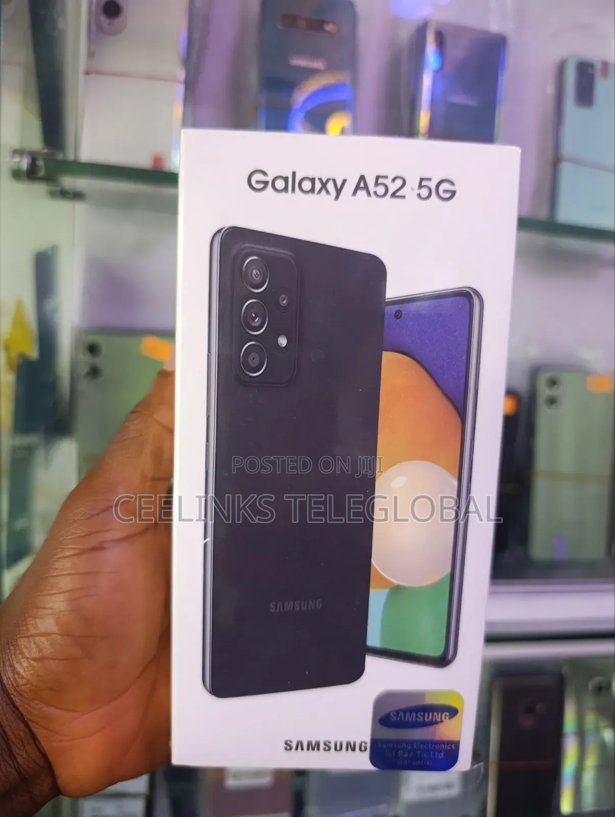 New Samsung Galaxy A52 5G 128 GB Black
