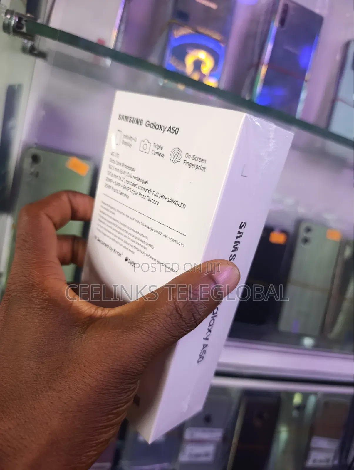 New Samsung Galaxy A50 128 GB Black