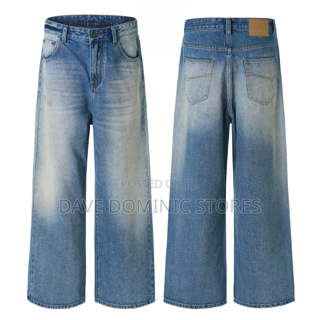Premium Luxury Stock Baggy Jeans