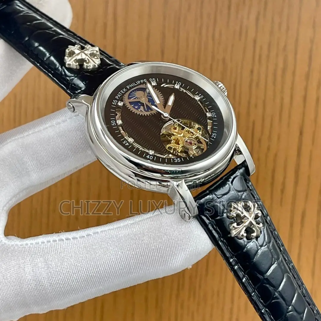 Patek Philippe Quality Luxury Men Automatic Engine Wristwatch