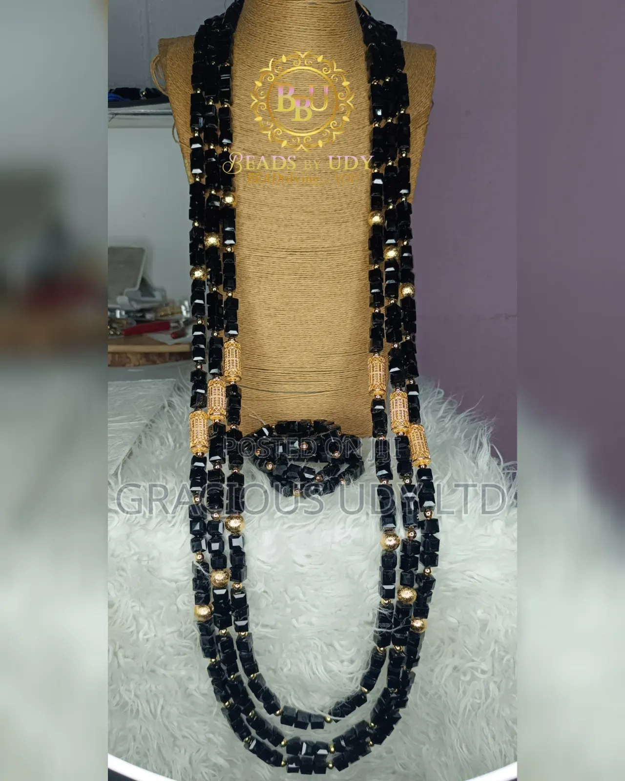 Long Agbada Necklace