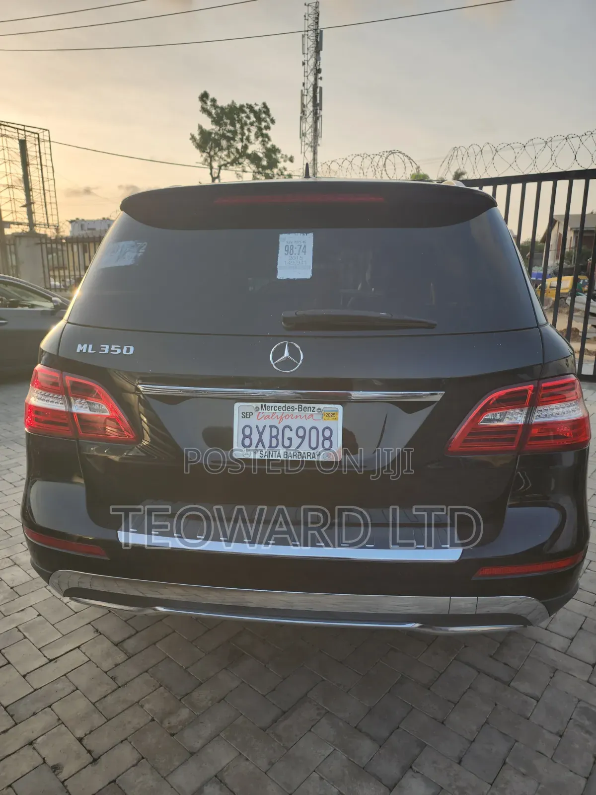 Mercedes-Benz M Class ML350 4dr SUV (3.5L 6cyl 7A) 2015 Black