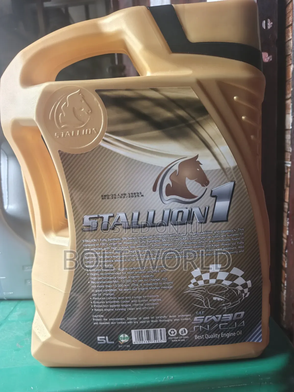Stallion 1 Engine Oil 5l