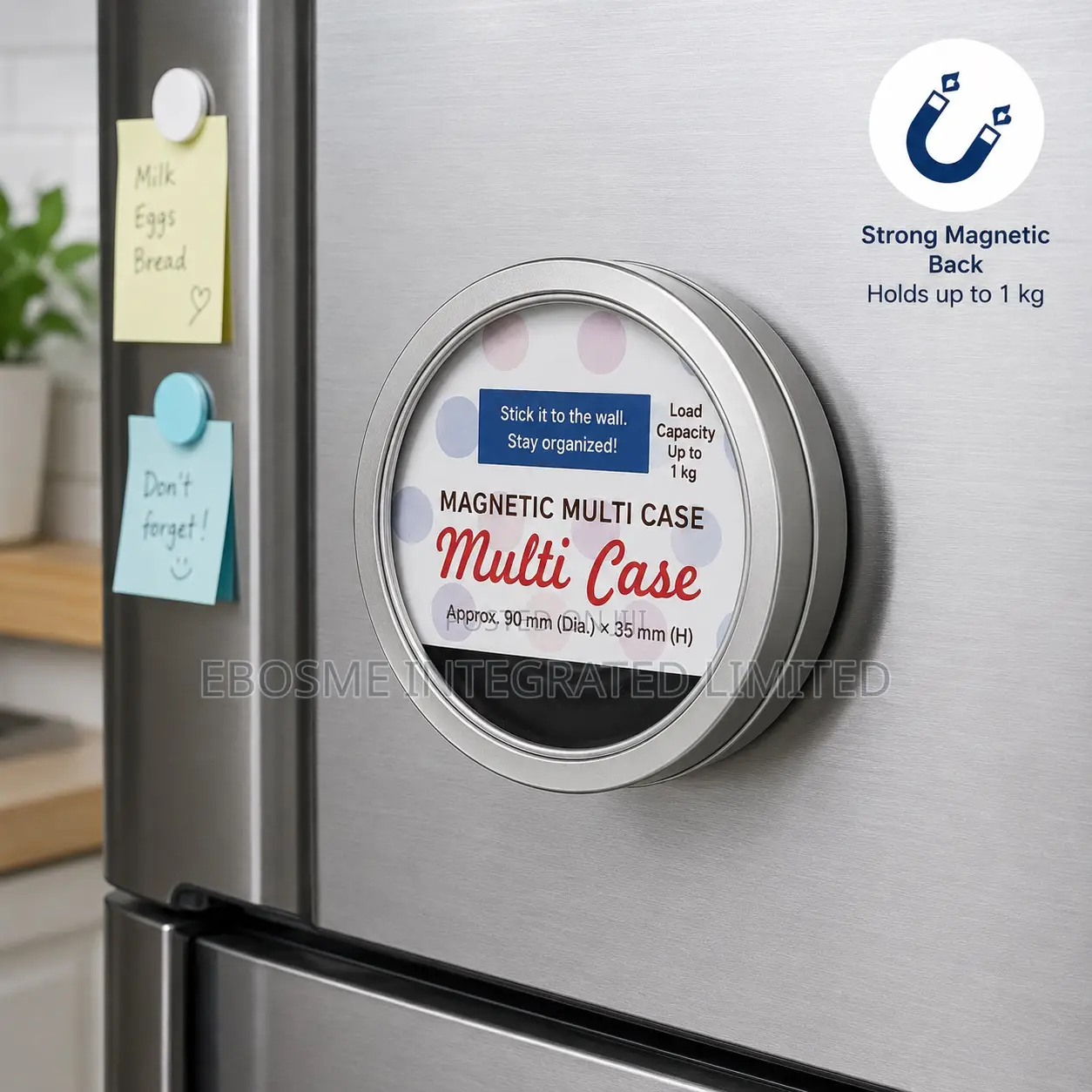 Magnetic Multi Case – Metal Storage Tin With Strong Magnet
