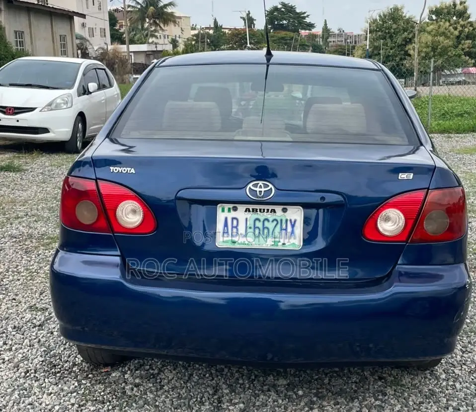 Toyota Corolla 2007 Blue