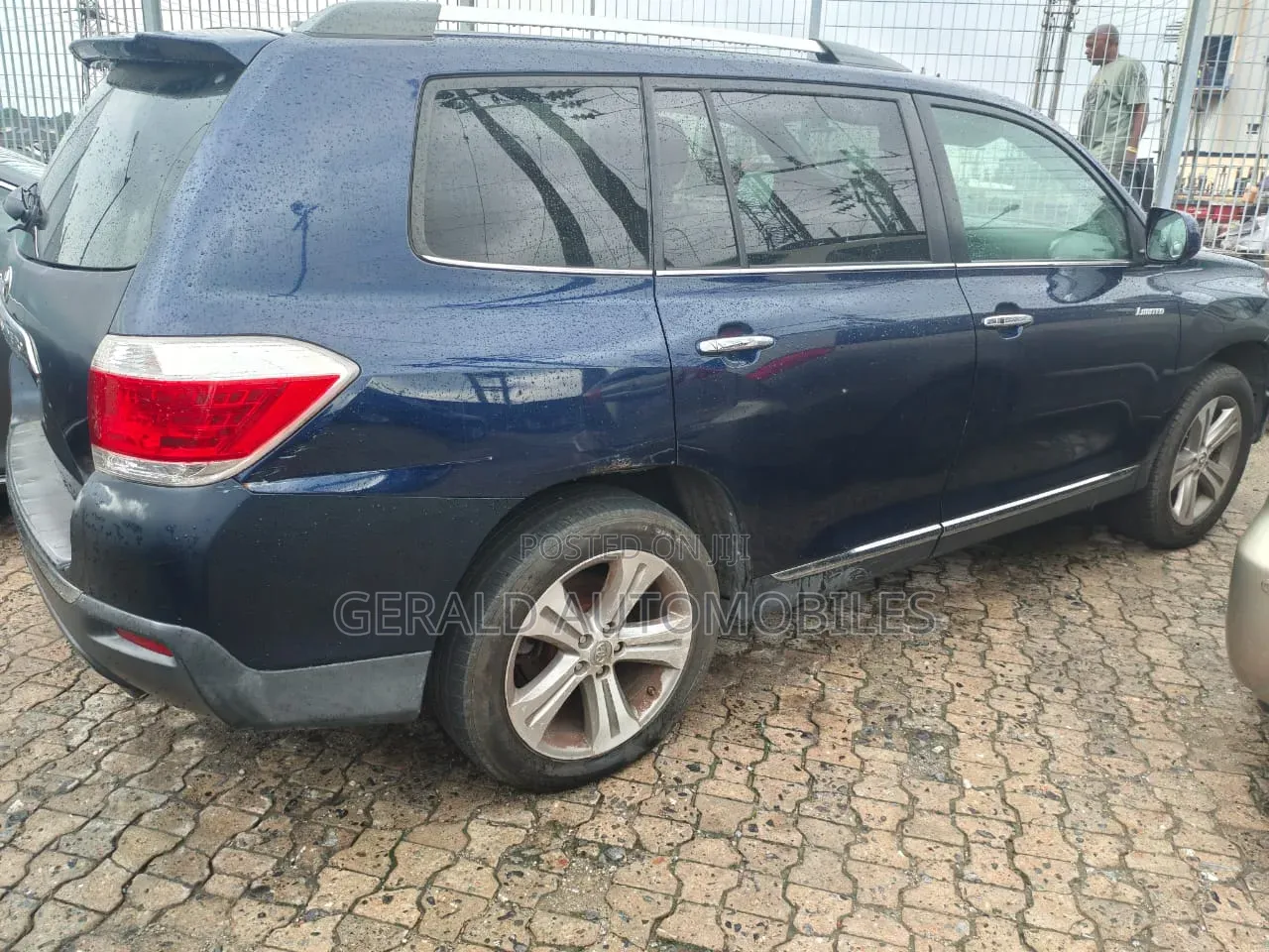Toyota Highlander Limited 2011 Blue