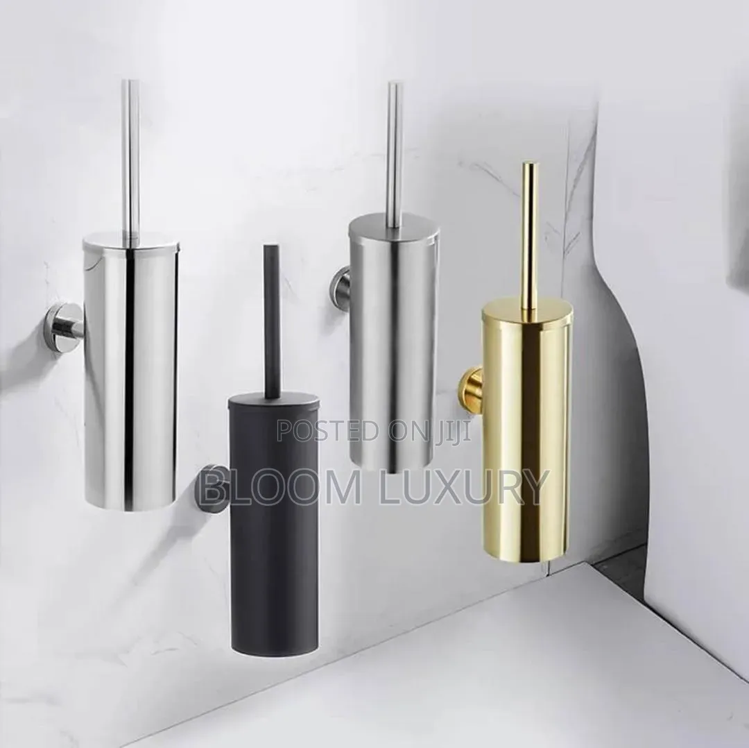 Gold/Black/Chrome Toilet Brush ( Wall Hung)