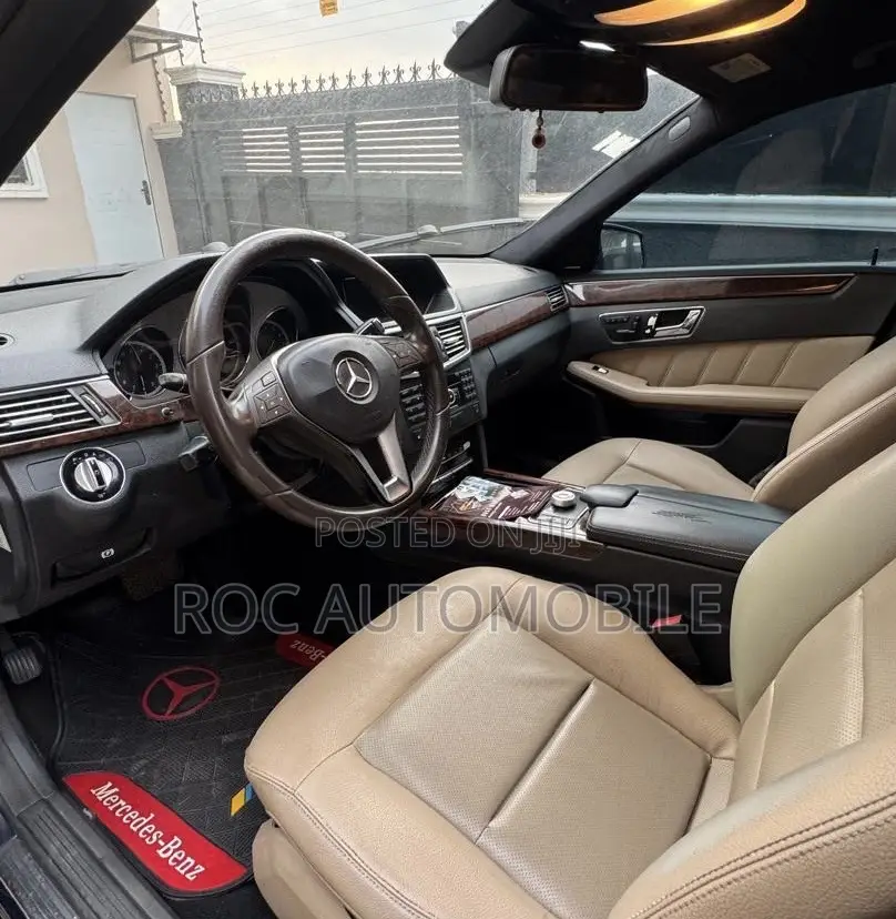 Mercedes-Benz E63 2012 Black