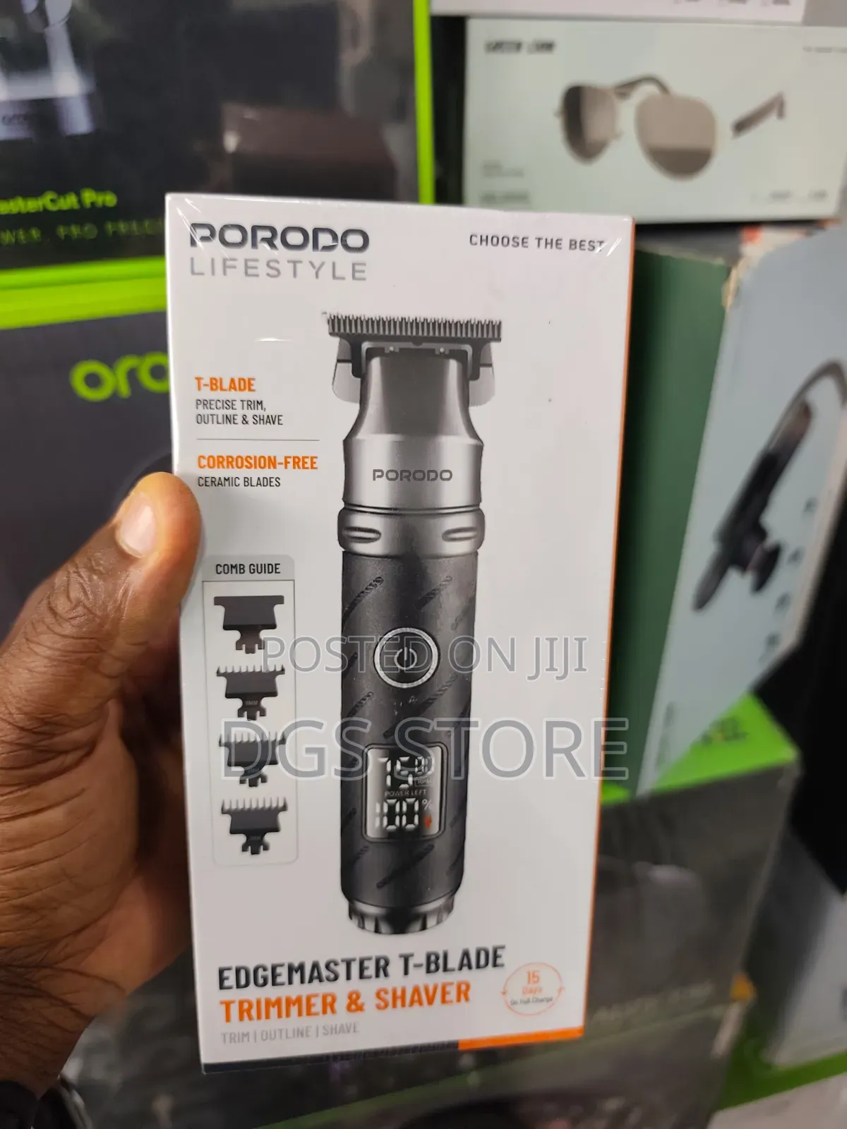 Porodo Edgemaster T Blade Trimmer Shaver