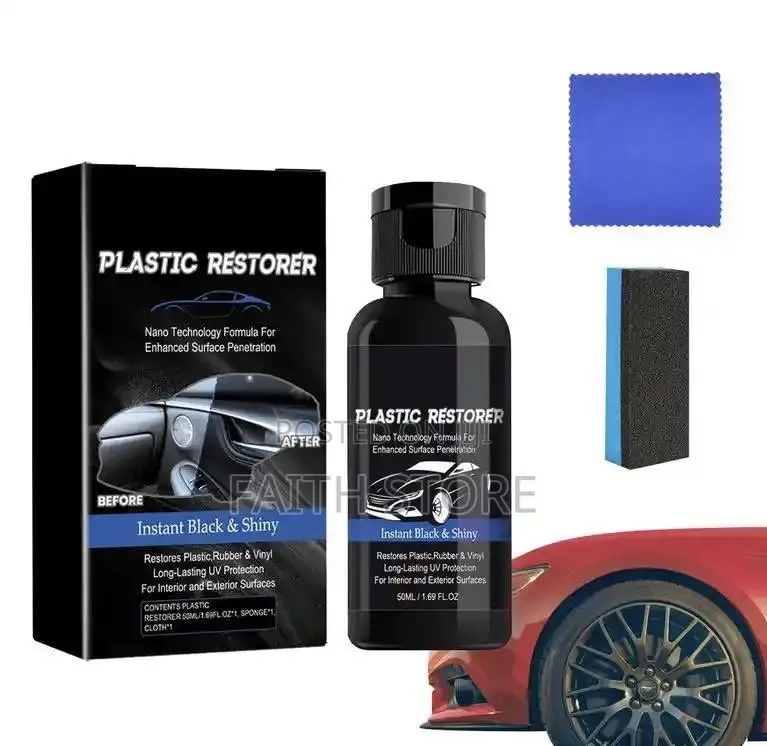 Homonth Plastic Restorer - Car Refurbishment/Upholstery Polishing