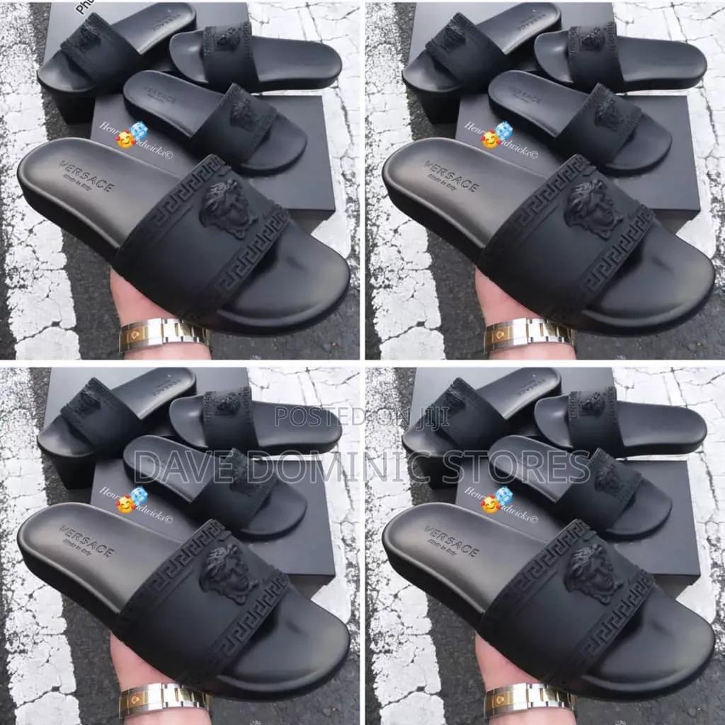 New in Versace Md Italy Black SLDRS