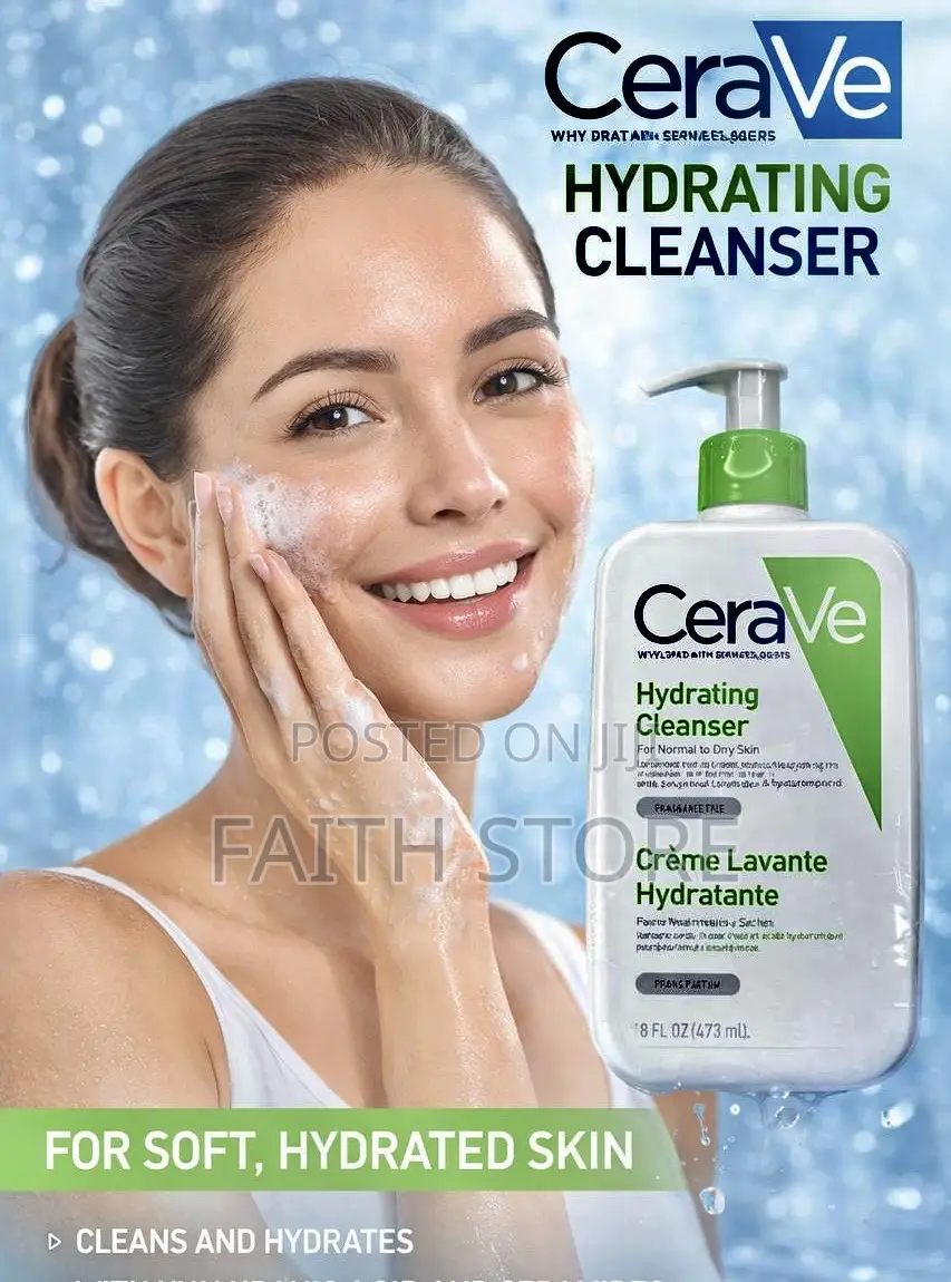 Cerave Hydrating Facial Cleanser (473 Ml)