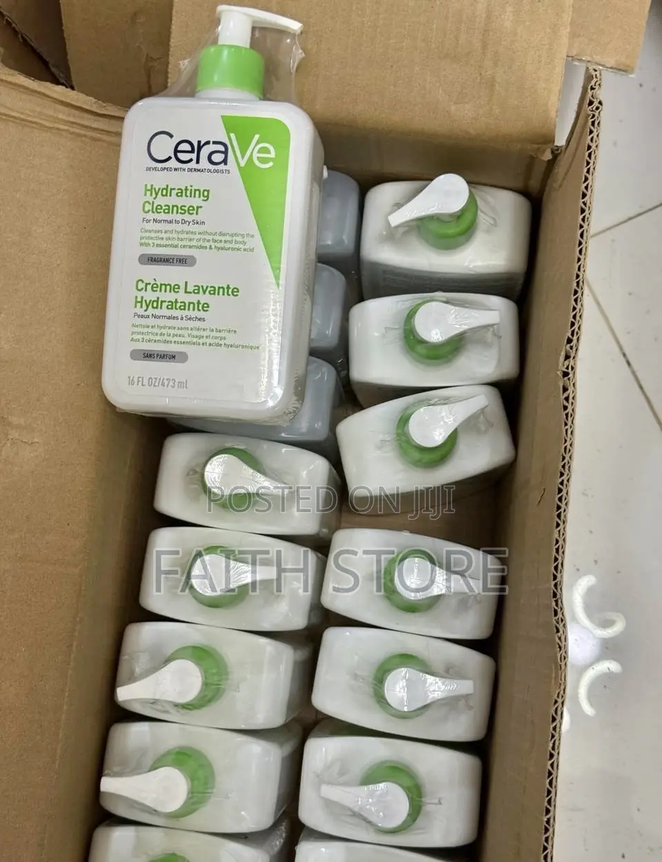 Cerave Hydrating Facial Cleanser (473 Ml)