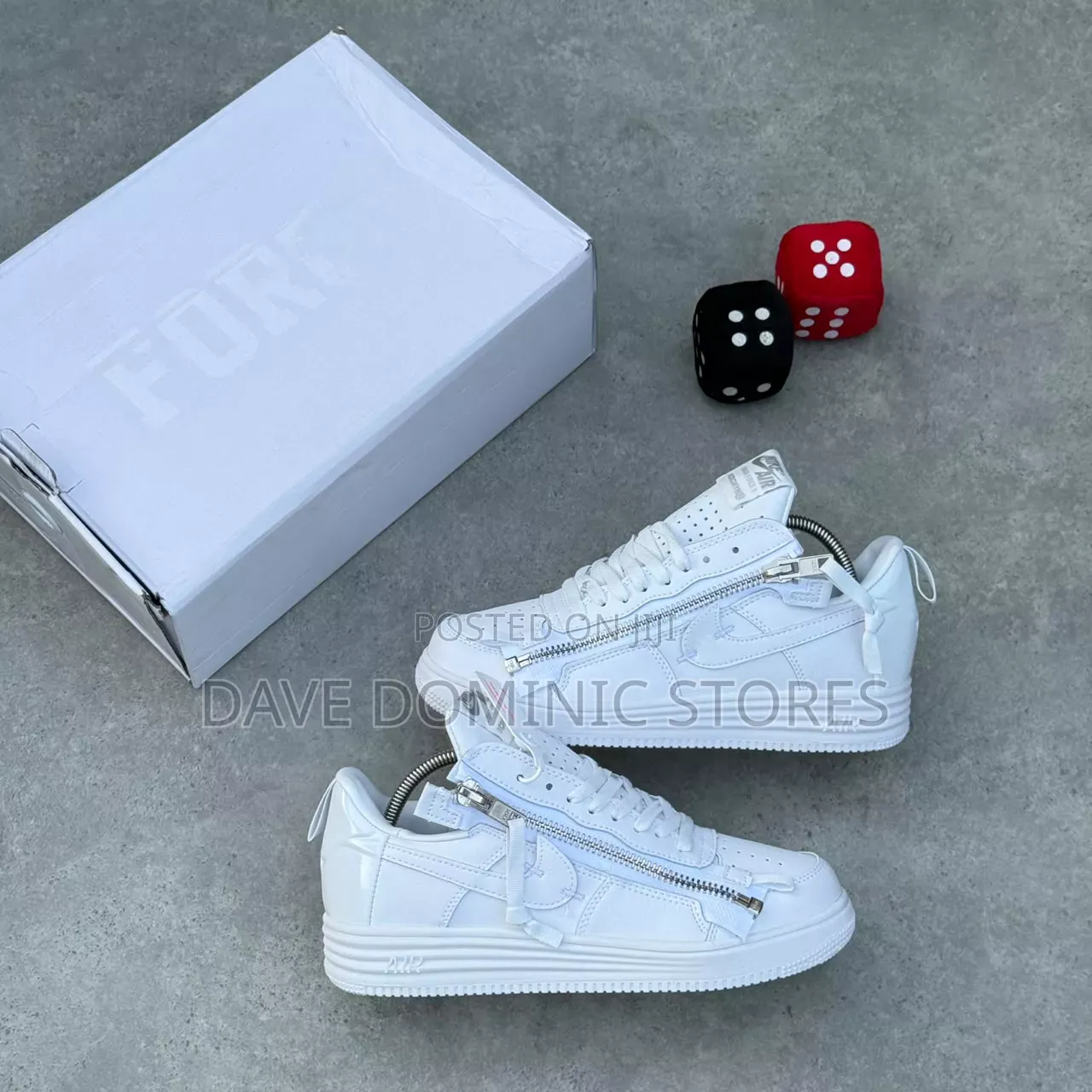 Nike Lunar Force Acronym Zipper Sneakers