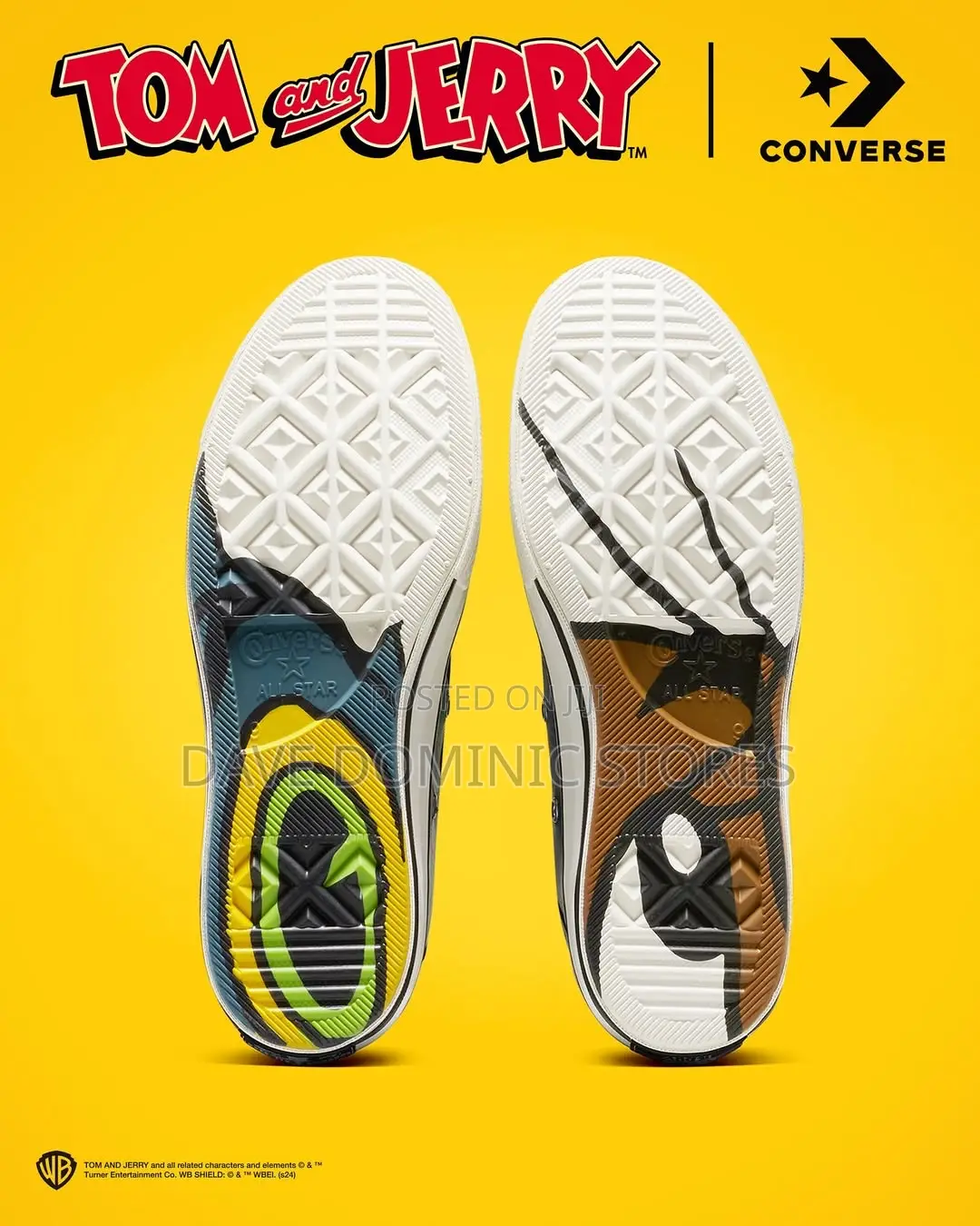 Cop the Tom Jerry X Converse All Star 1970 High