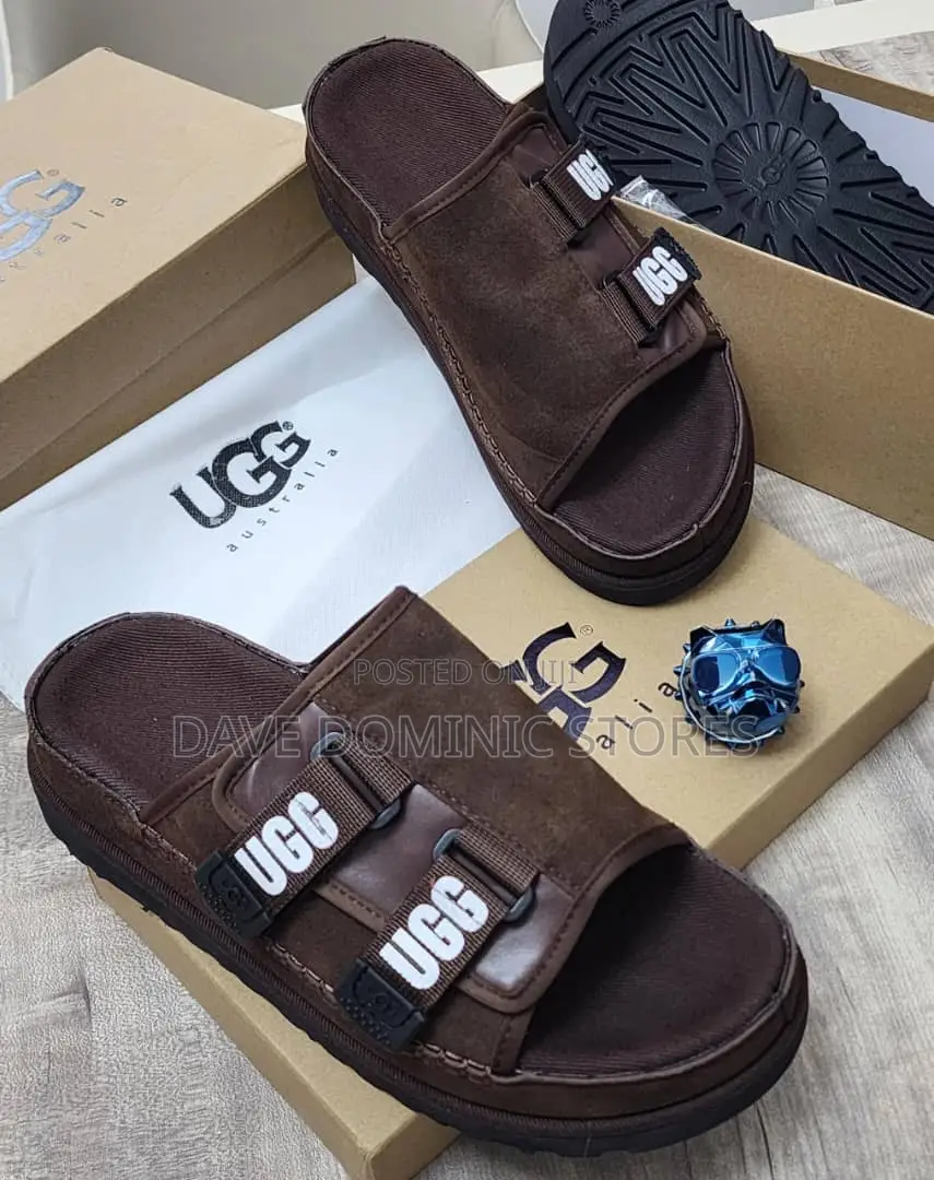 Ugg Double Strap Luxury Slide Top Quality Available in Store