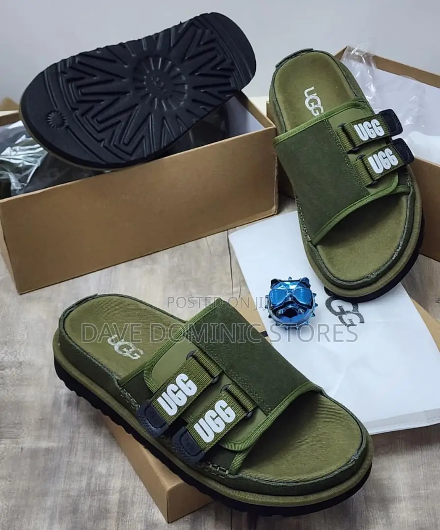 Ugg Double Strap Luxury Slide Top Quality Available in Store