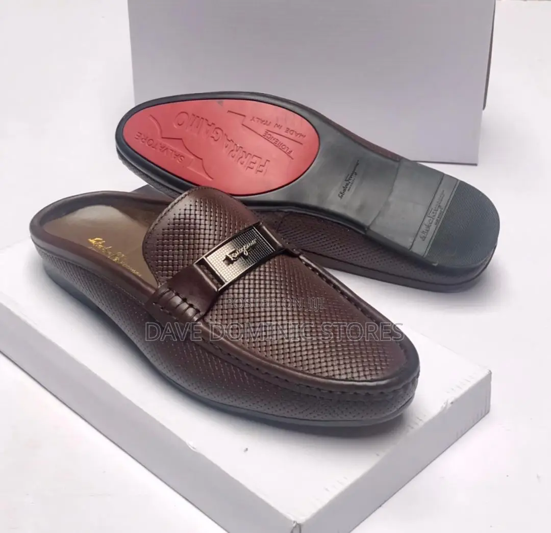 High Quality’ Designer Luxury Leather Loafer/Half Shoes