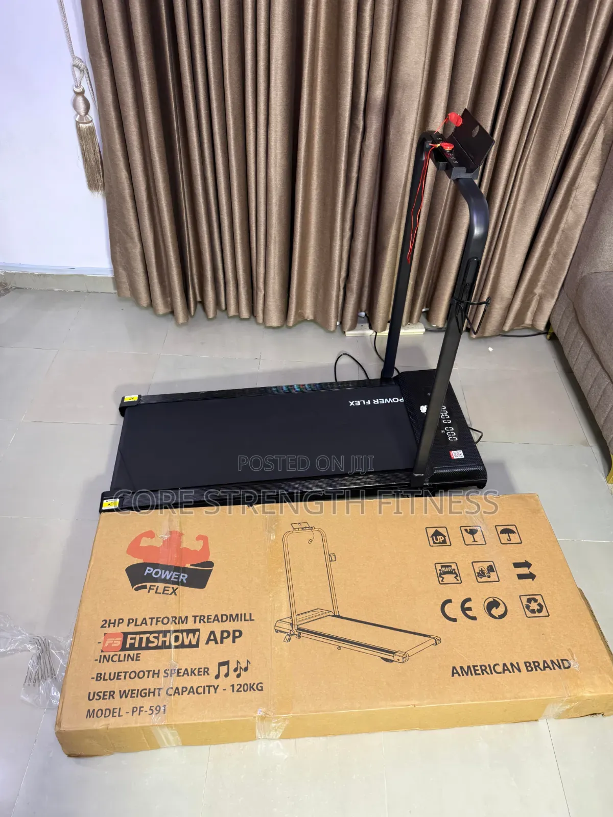 2hp Treadmill With Incline, Bluetooth, and Fit-Show App