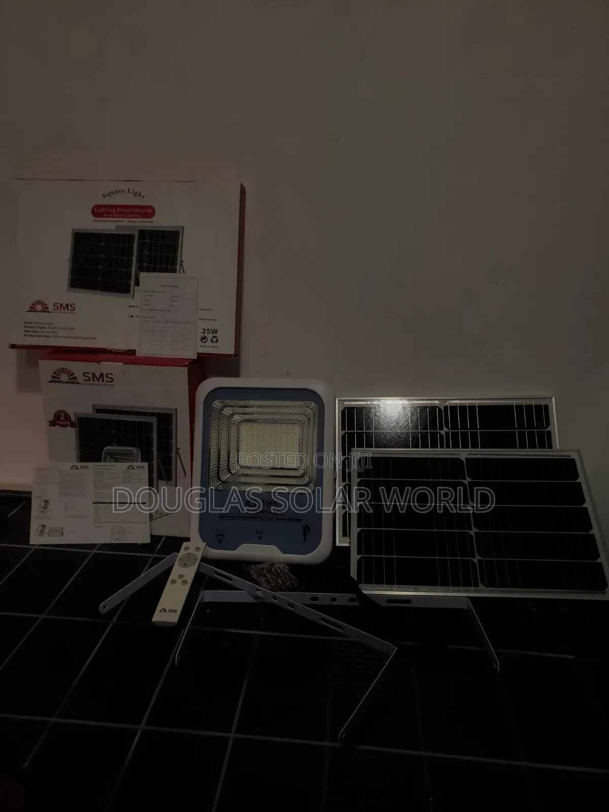 SMS 200w All in One Solar Flood Light