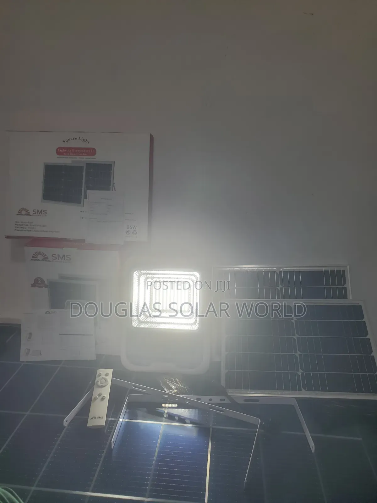 SMS 200w All in One Solar Flood Light