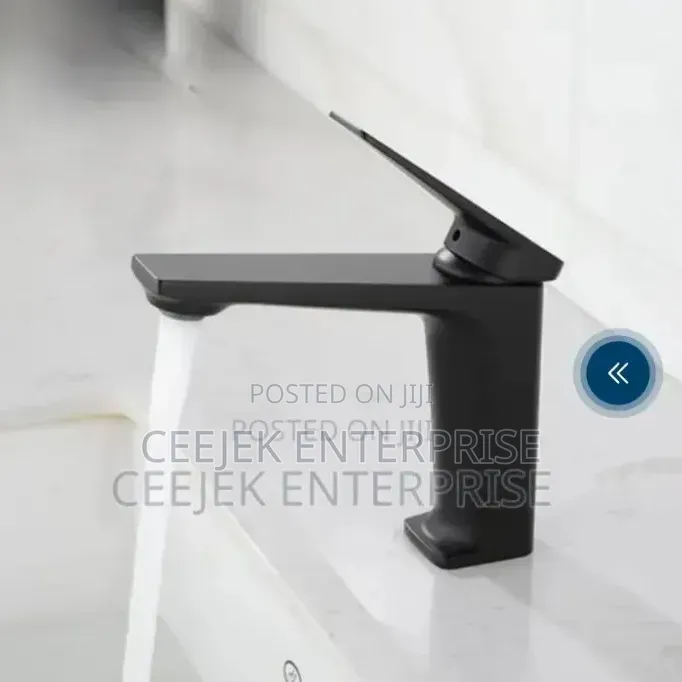High Quality Black Basin Mixer Tap