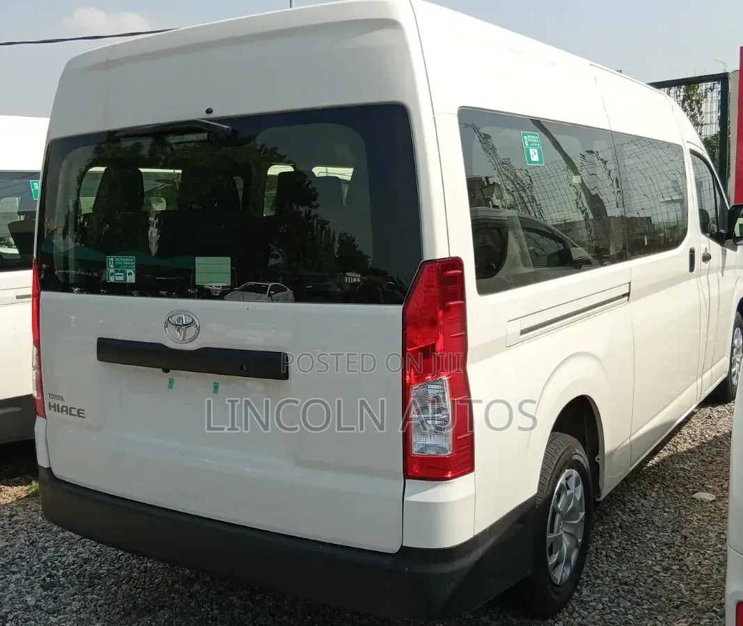 New Toyota HiAce 2025 White