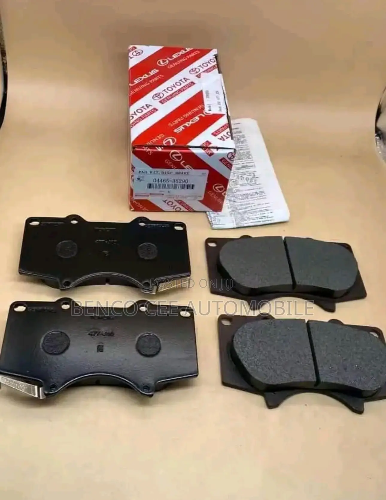 Original High Quality Toyota Prado Brake Pads