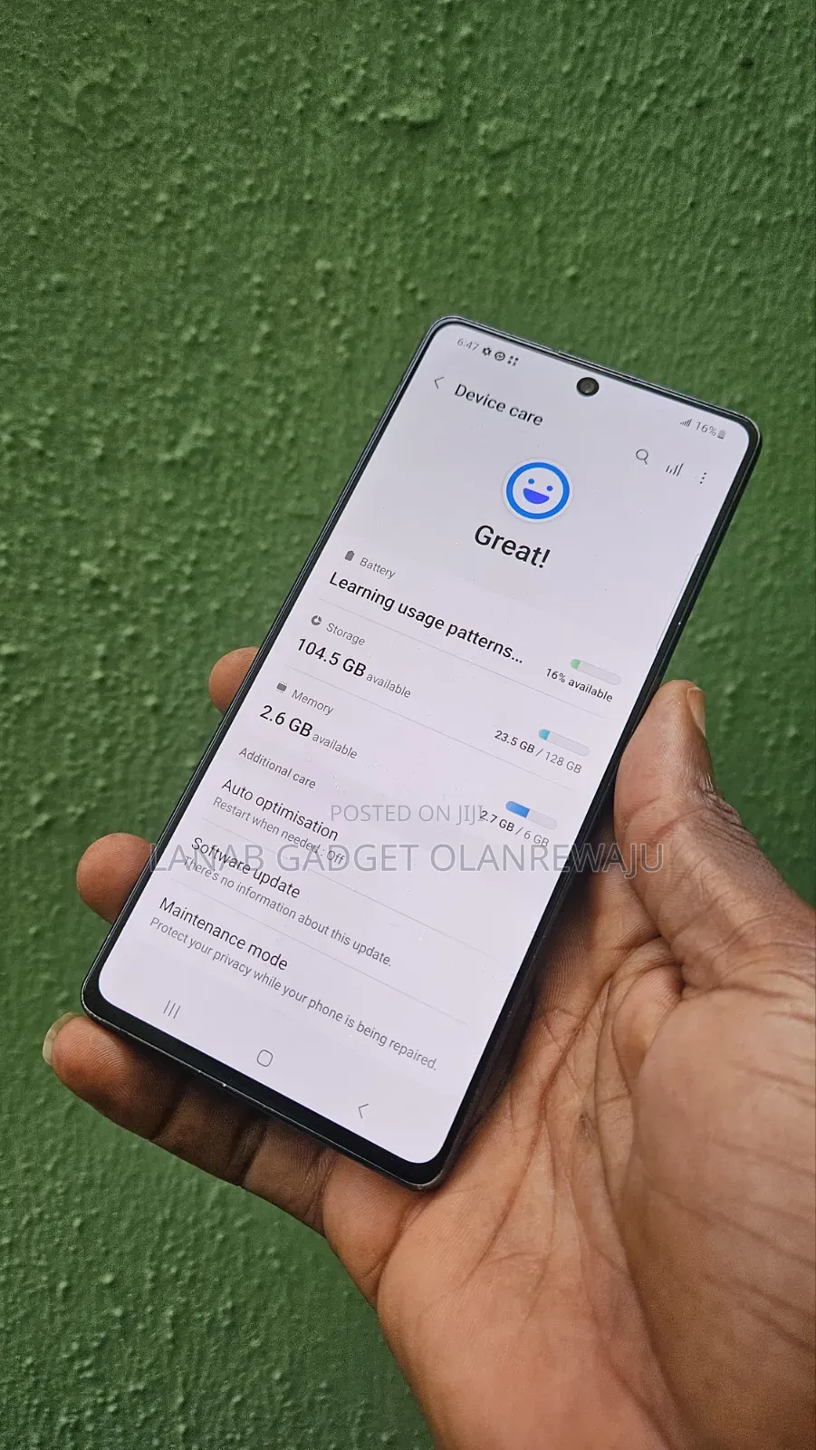 Samsung Galaxy A71 5G 128 GB Blue