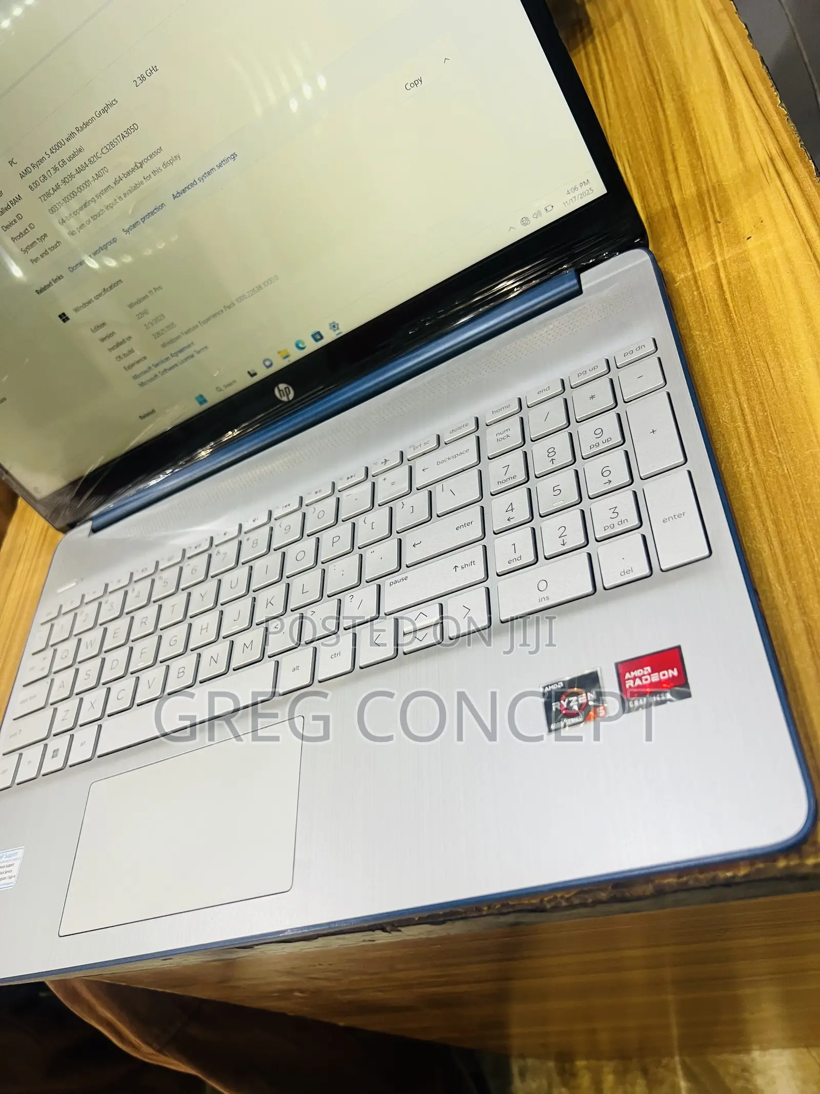 Laptop HP 255 G8 8GB AMD Ryzen 5 SSD 256GB