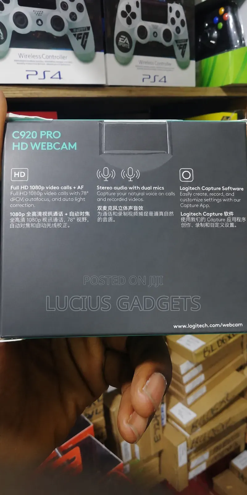 Webcam C920 Logitech