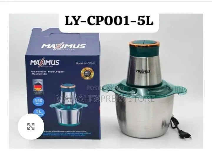 Maximus 5ltrs Yam Pounder/Food Chopper/Meat Grinder 2st7