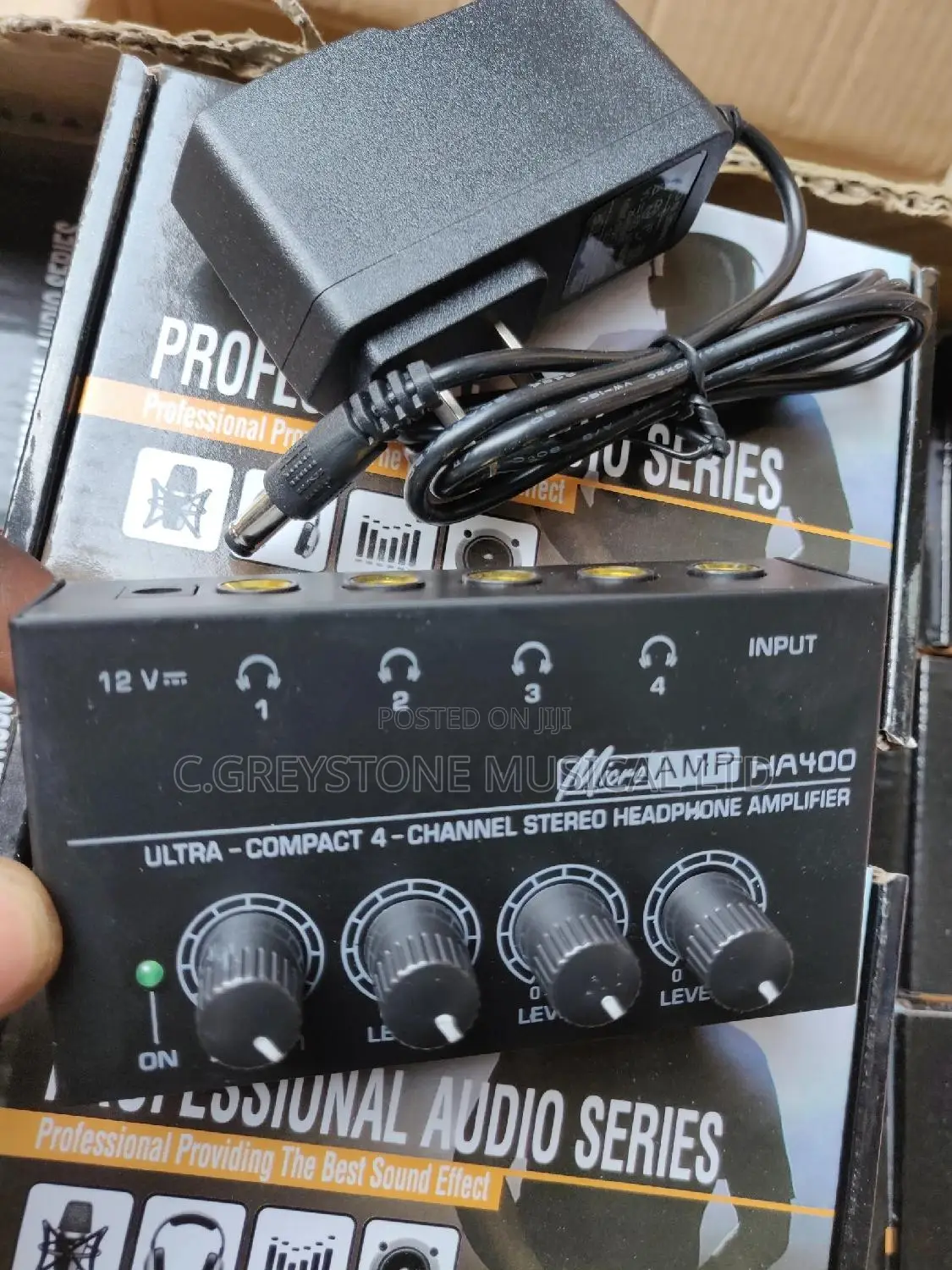Headphone Amplifier 4 Lines