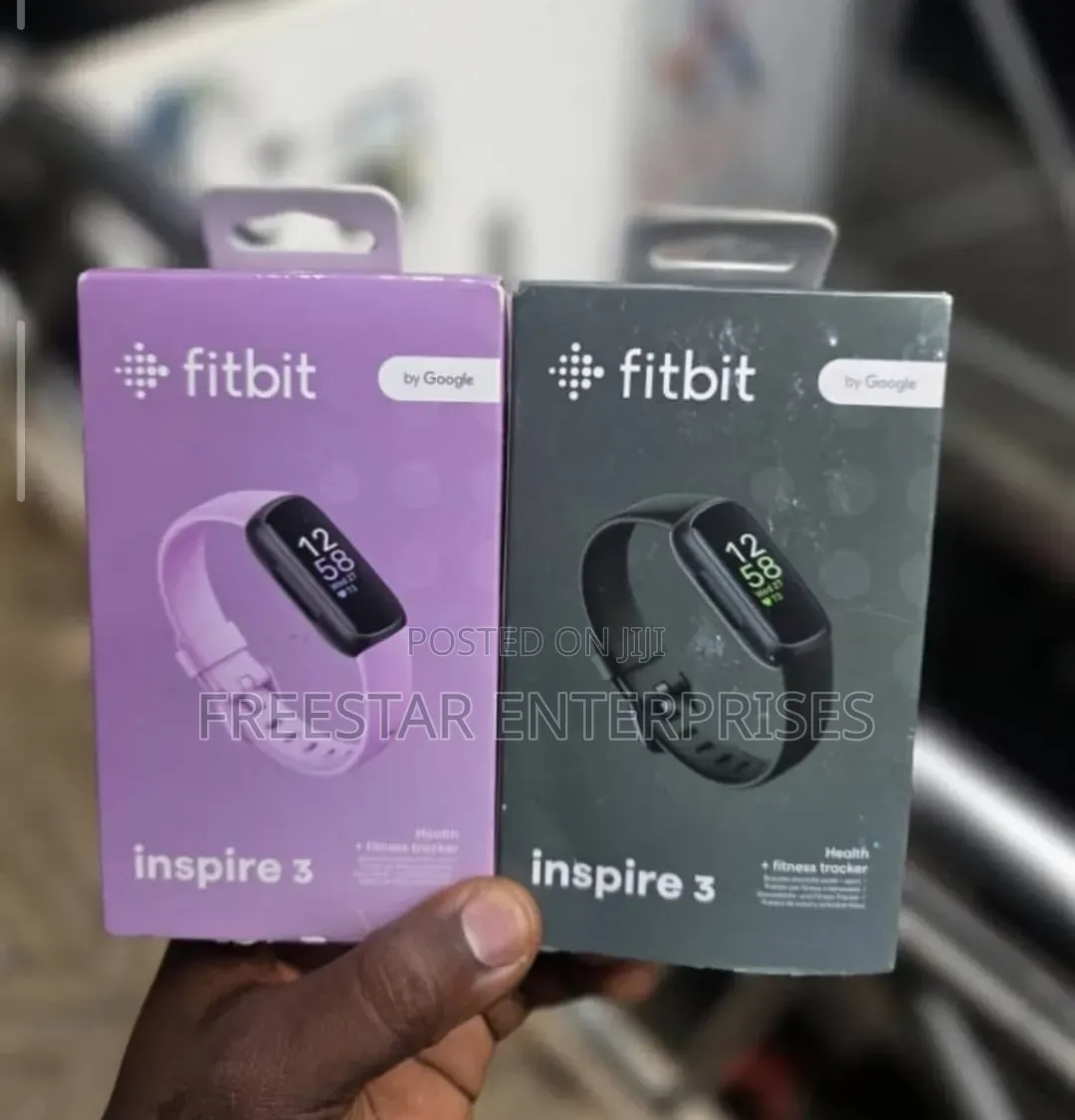 Fitbit Inspire 3 Health Fitness Tracker With Stress Management.