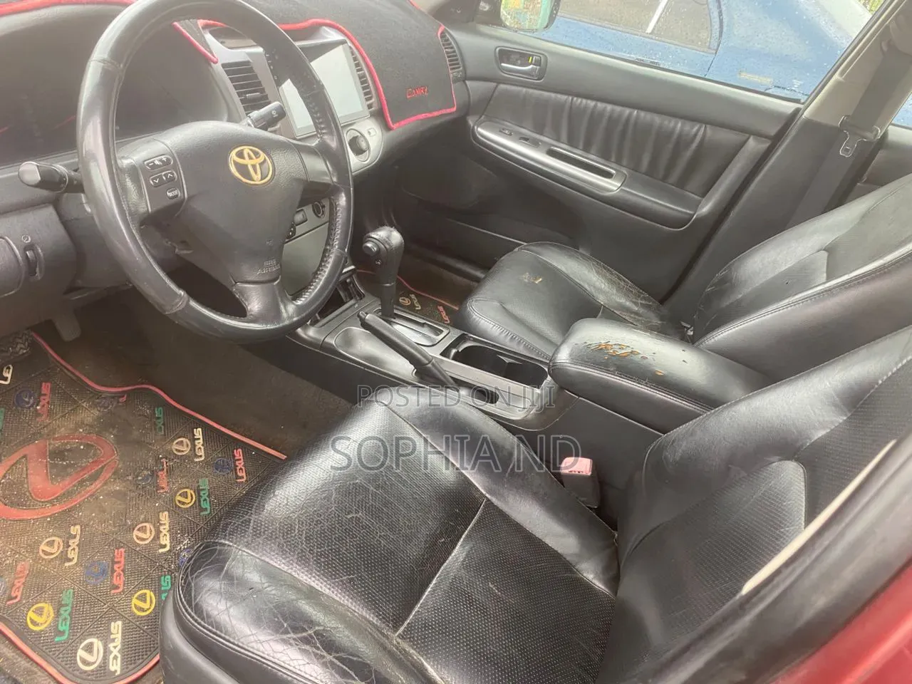 Toyota Camry 2004 Red