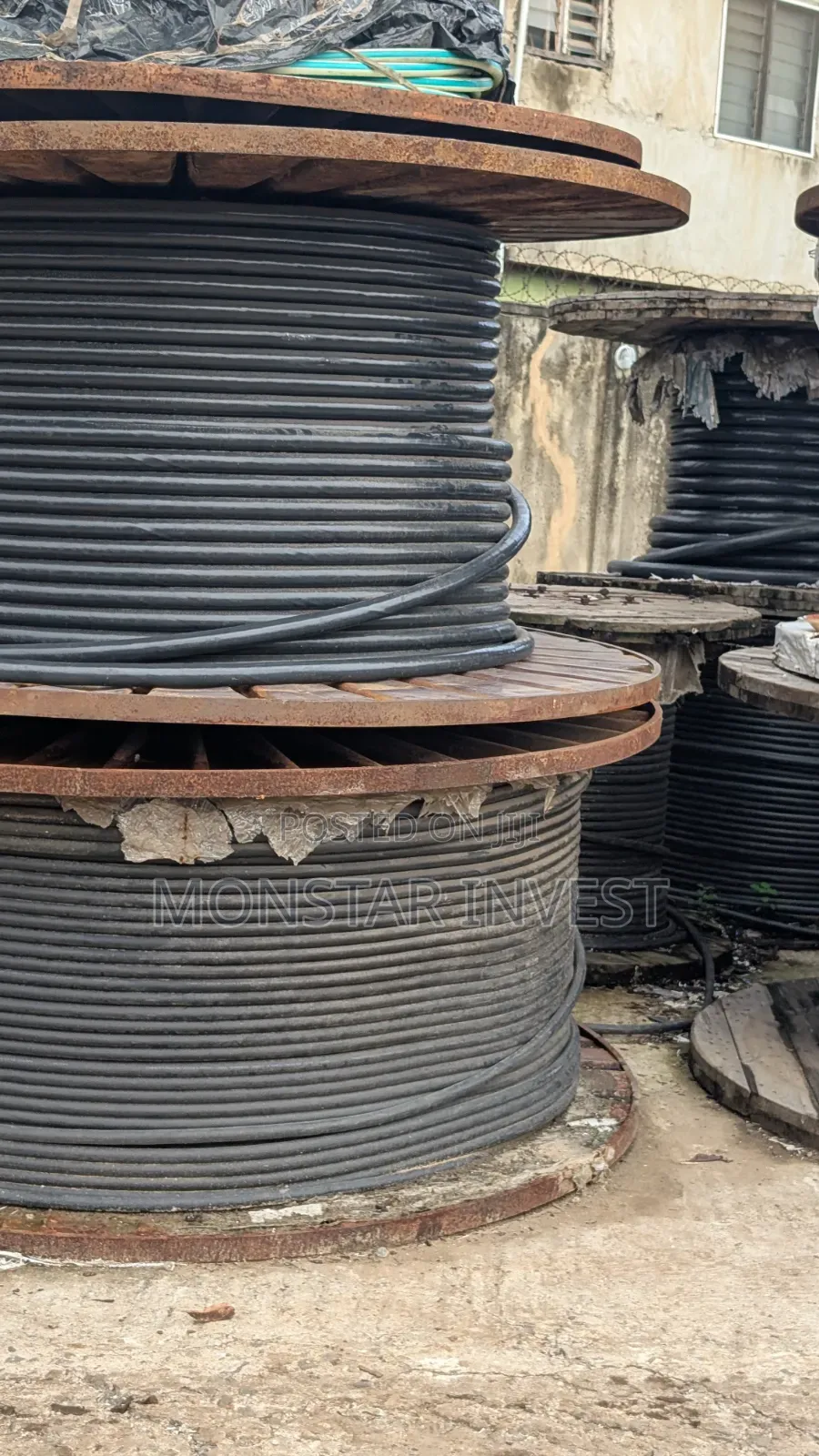 Electrical Cable Armored Drum