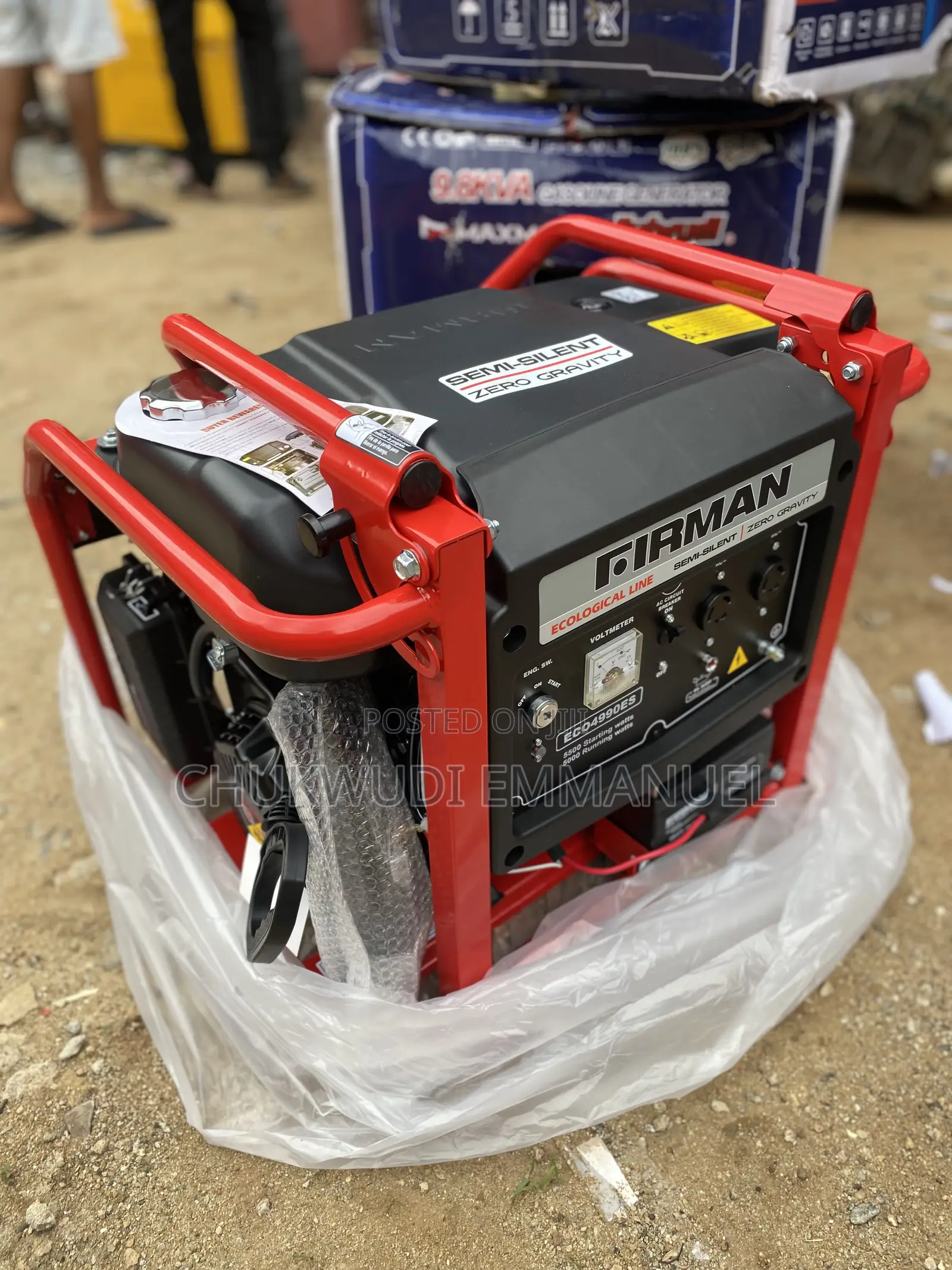 Fireman 5.5kva Portable Petrol Generator – High Performance