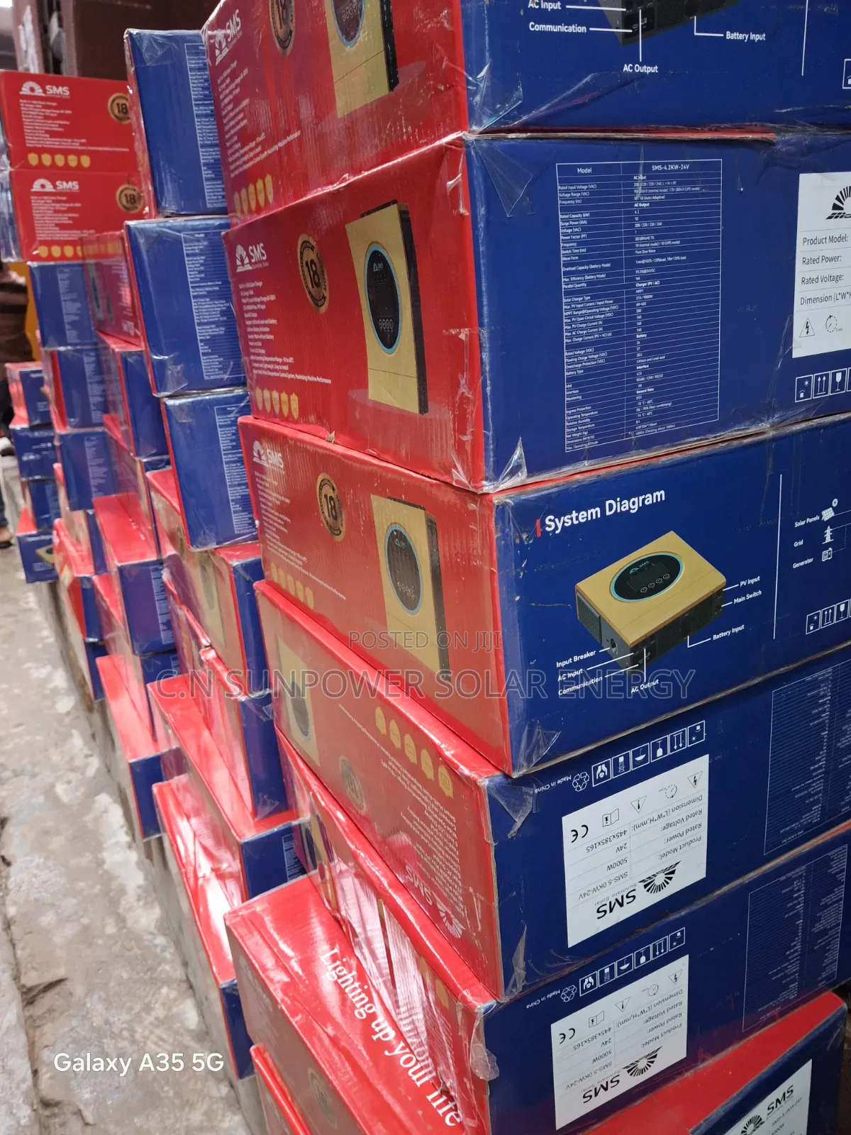 5kva/24v SMS Hybrid Solar Inverter