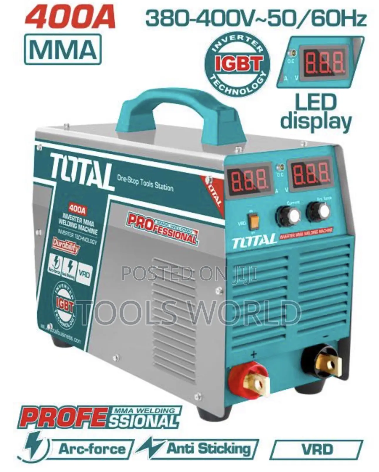 Total 400a Inverter Mma Welding Machine Industrial Three-Phase Welder