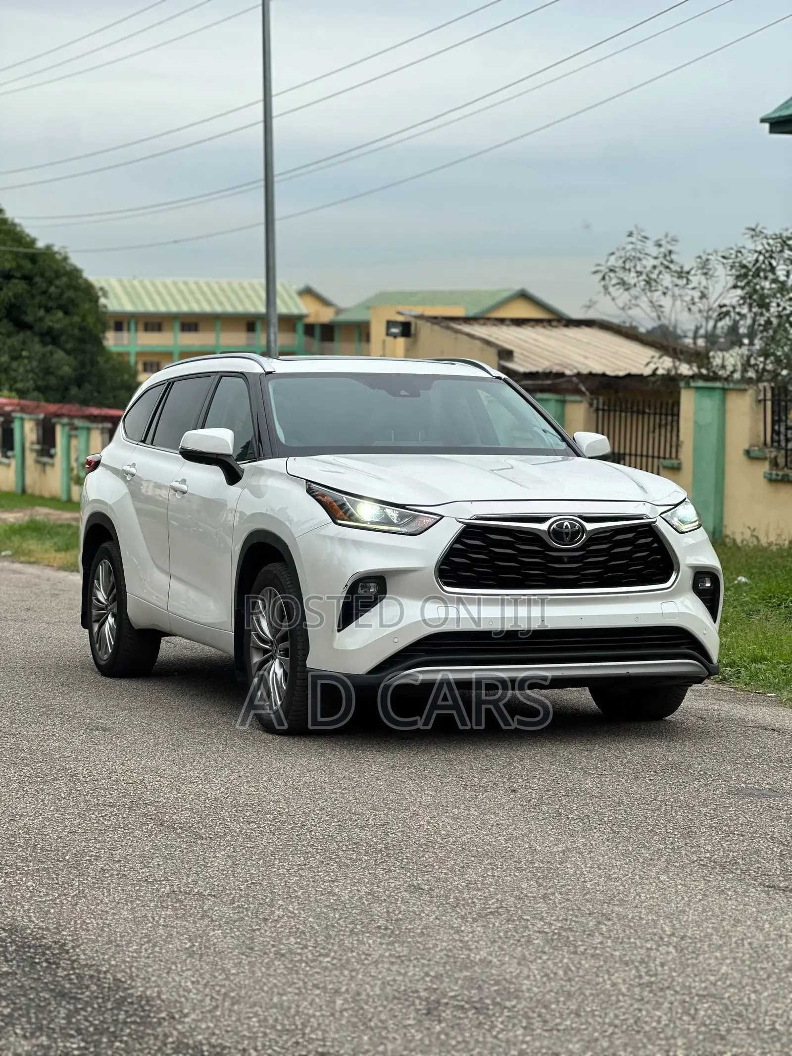 Toyota Highlander Platinum 2021 White