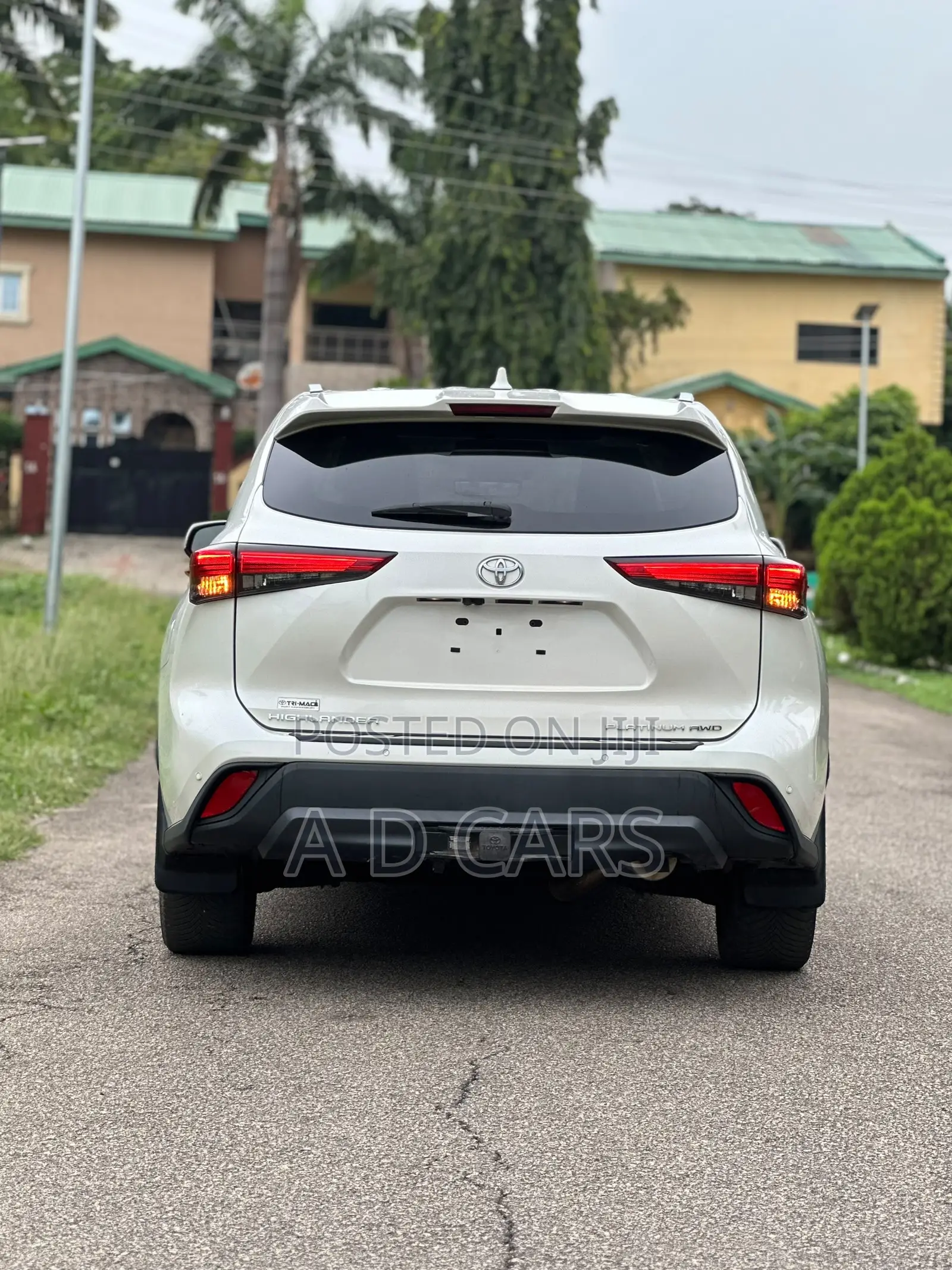 Toyota Highlander Platinum 2021 White