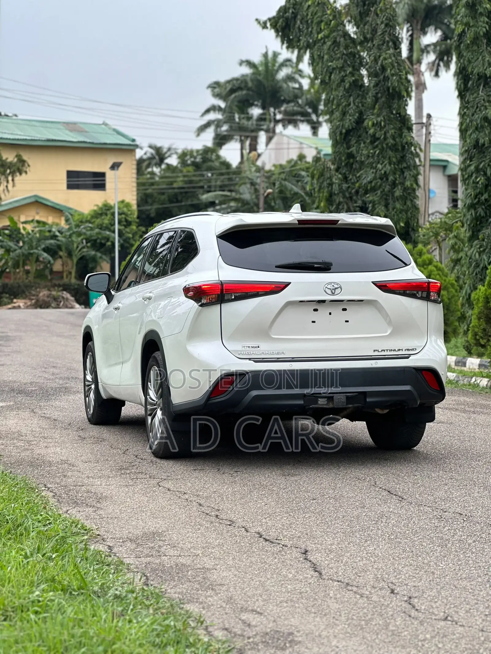 Toyota Highlander Platinum 2021 White