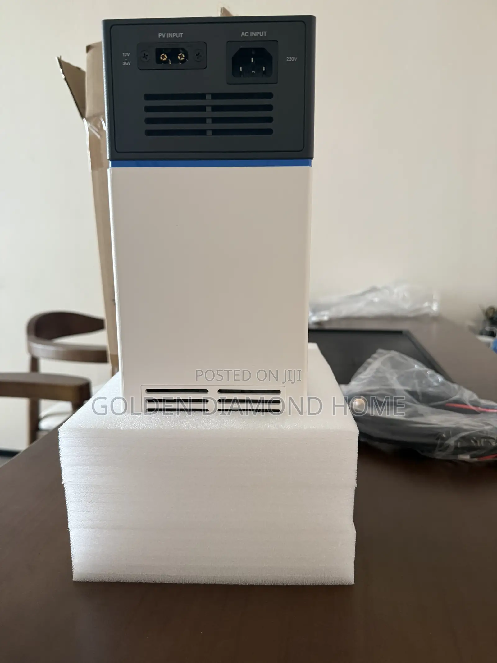 Hithium 1kwh Power Station - Solar Charge + Power for Tv/Fan/Wifi