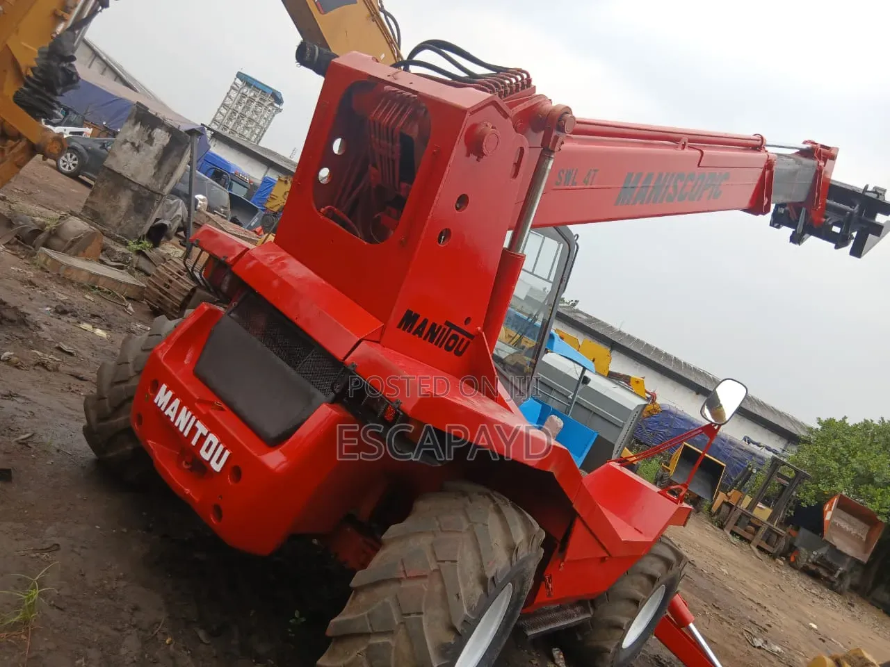 Manitou MXT 1740 Telehandler – 4-Ton Capacity, 17m Reach