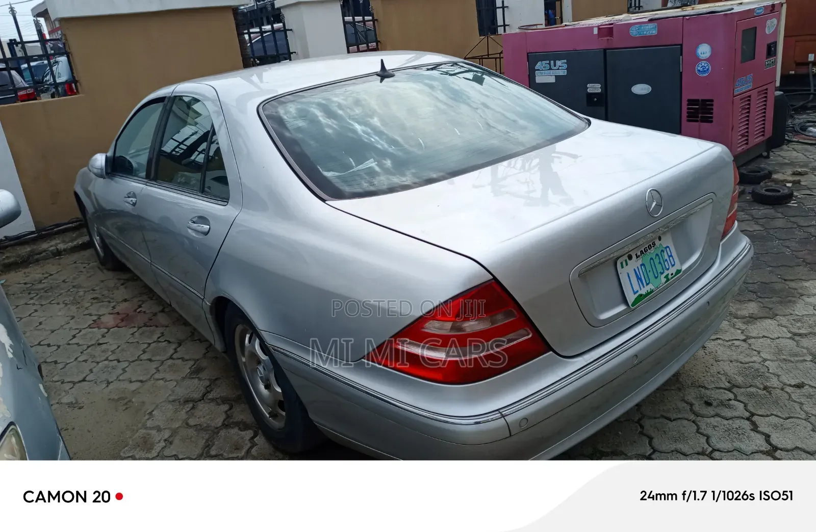 Mercedes-Benz S-Class 2001 Silver