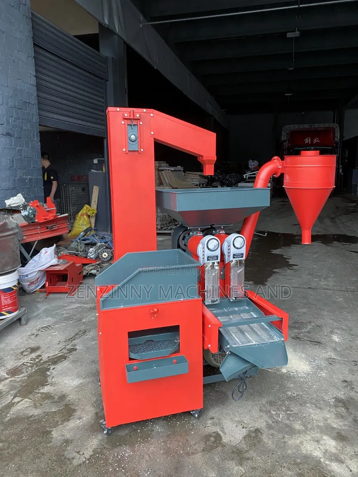 4in1 Combine Rice Mill With Destoner