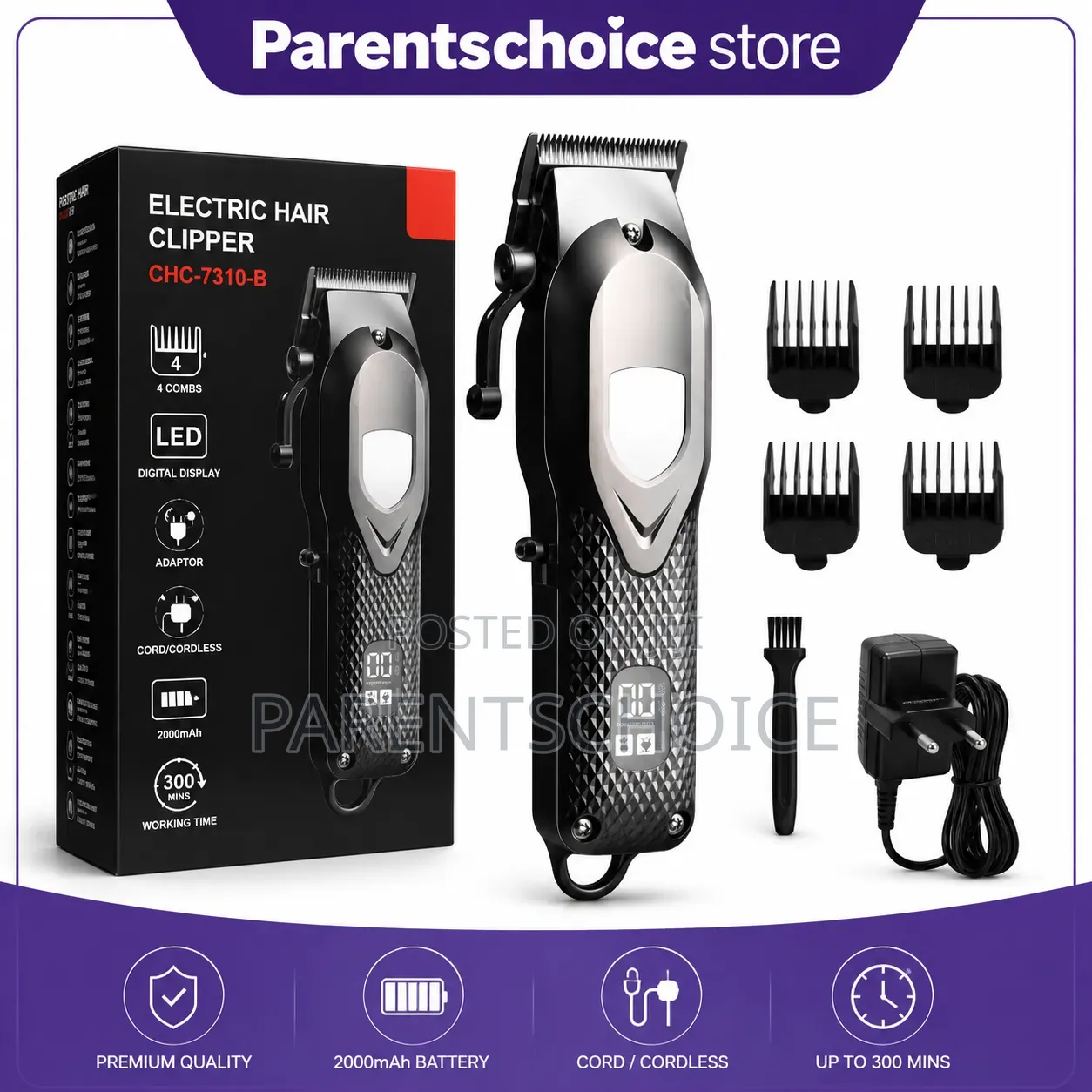 Century Electric Hair Clipper CHC-7310-B
